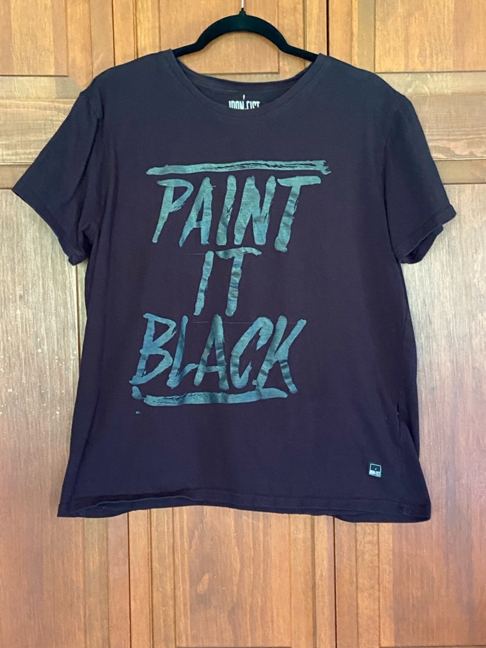 NWT Men’s Iron Fist “Paint It Black” Rolling Stones T-Shirt Tee
